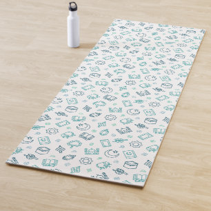 Tapete De Yoga Ramadan Doodles Yoga Mat