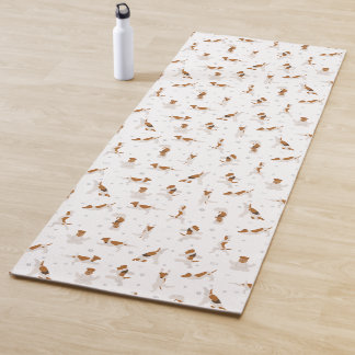 Tapete De Yoga Raposa inglesa terrier yoga