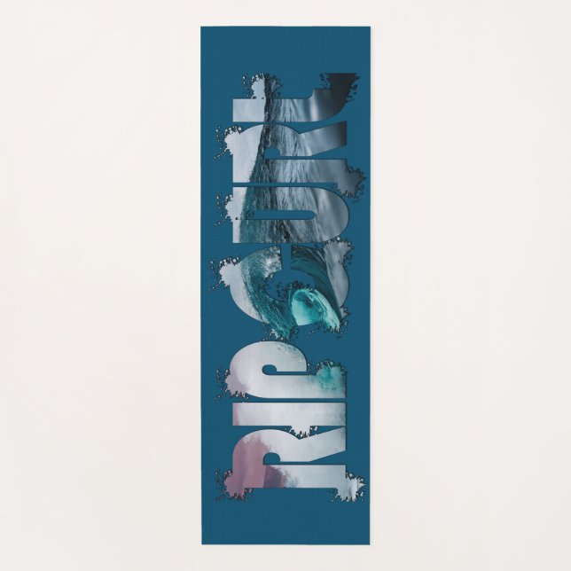 Tapete De Yoga Rascunho do Curl Rip (Frente)