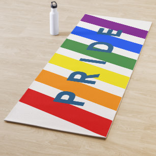 Tapete De Yoga Rascunho LGBT Diagonal