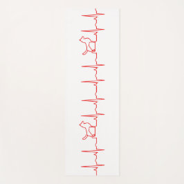 Tapete De Yoga Red Dog Heartbeat Yoga Mat
