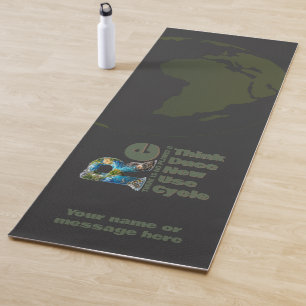 Tapete De Yoga Repensar Reduzir Renovar Reutilizar Reciclar Salva
