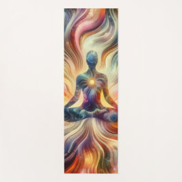 Tapete De Yoga Respiração Em Paz