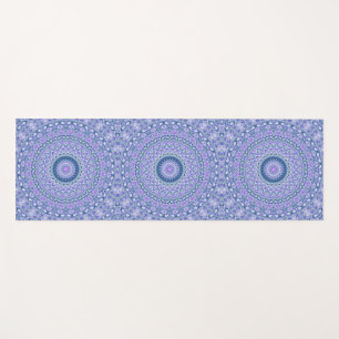 Tapete De Yoga Retro Groovy Boho Trippy Hippie Jewel-Tone Mandala