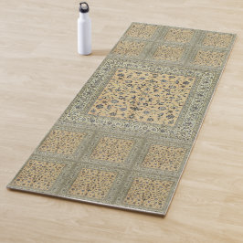 Tapete De Yoga Retro Moderno Elegante Vintage Persa