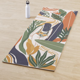 Tapete De Yoga Retro Surf Club