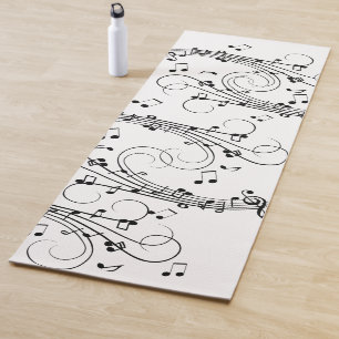 Tapete De Yoga Rico Notes Music Design