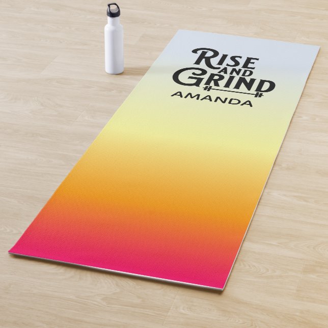 Tapete De Yoga Rise and Grind Weight Training and (In Situ)