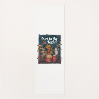 Tapete De Yoga Rockin' Cat Banda