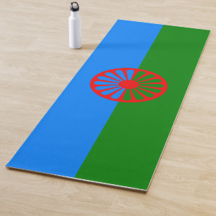 Tapete De Yoga Romani Flag