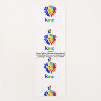 Tapete De Yoga Romanos 12:1 LK Yoga Mat - Culto em Movimento