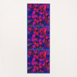 TAPETE DE YOGA ROSAS