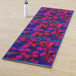 TAPETE DE YOGA ROSAS
