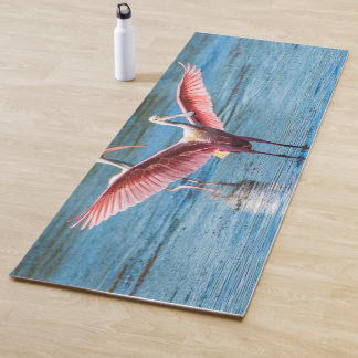 Tapete De Yoga Roseate Spoonbill