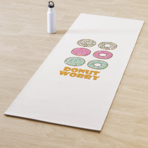 Tapete De Yoga Rosquinha Preocupada com Yoga Mat