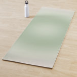 Tapete De Yoga Sage Green Gradient Aura<br><div class="desc">Design de gradiente - Efeito Aura - Verde Sage.</div>