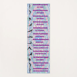 Tapete De Yoga Salutações Sun