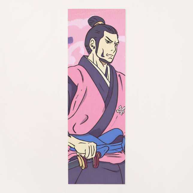 Tapete De Yoga samurai (Frente)