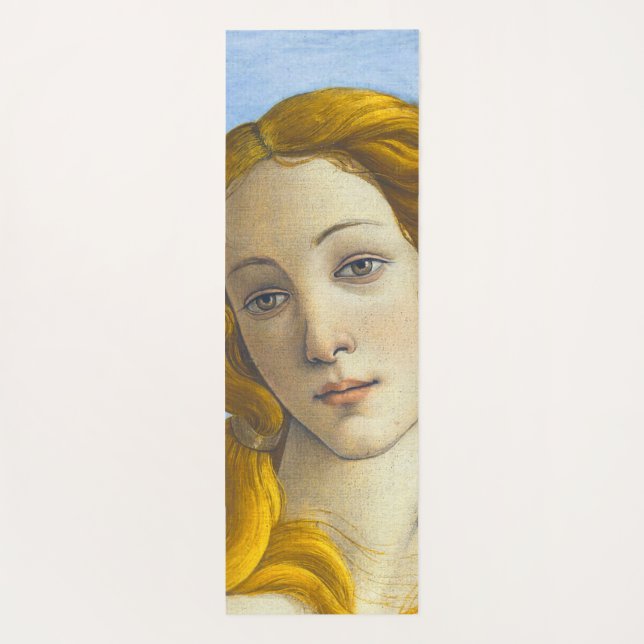Tapete De Yoga Sandro Botticelli - Nascimento do Detalhe de Vênus (Verso)