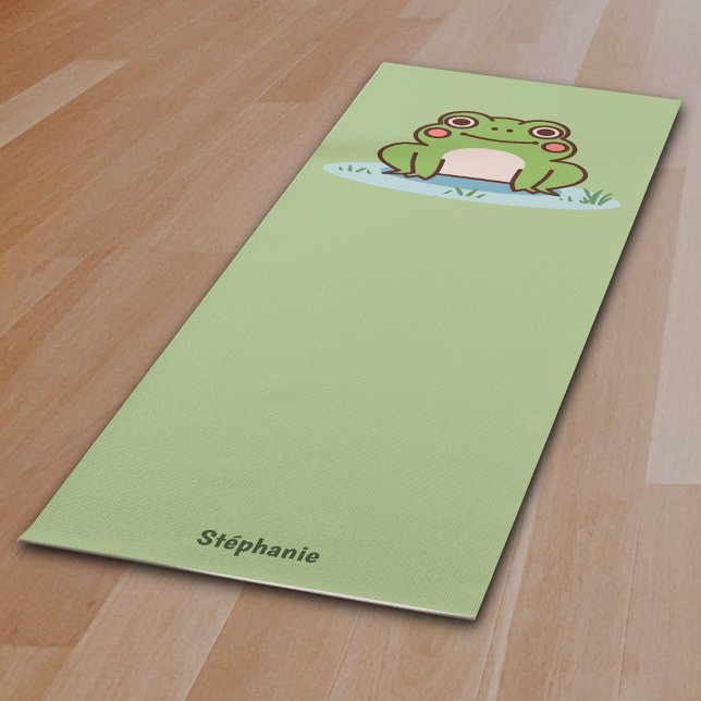 Tapete De Yoga Sapo (Cute Frog Yoga Mat)