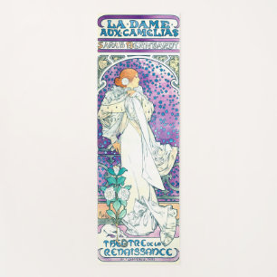 Tapete De Yoga Senhora dos Camelias, Alphonse Mucha