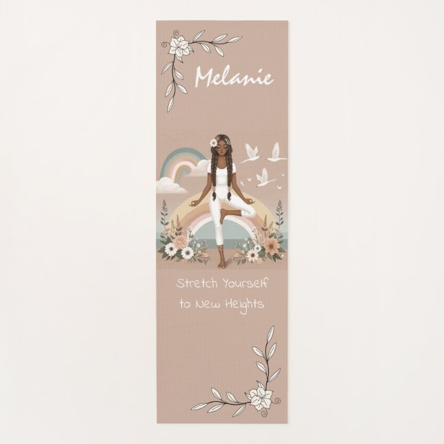 Tapete De Yoga Serenity Yoga Mat Personalizável (Frente)