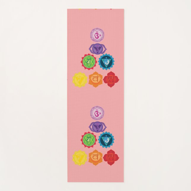 Tapete De Yoga Seven Chakras Yoga Mat (Frente)