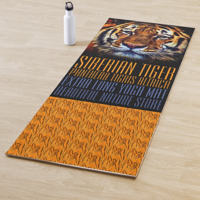 Tapete De Yoga Siberian Tiger [Extra Long Yoga Mat] (In Situ)