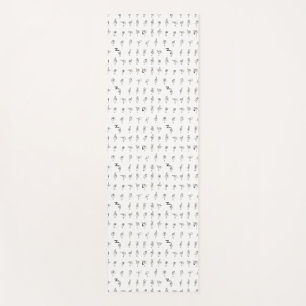 Tapete De Yoga Símbolo Americano - Ioga Mat