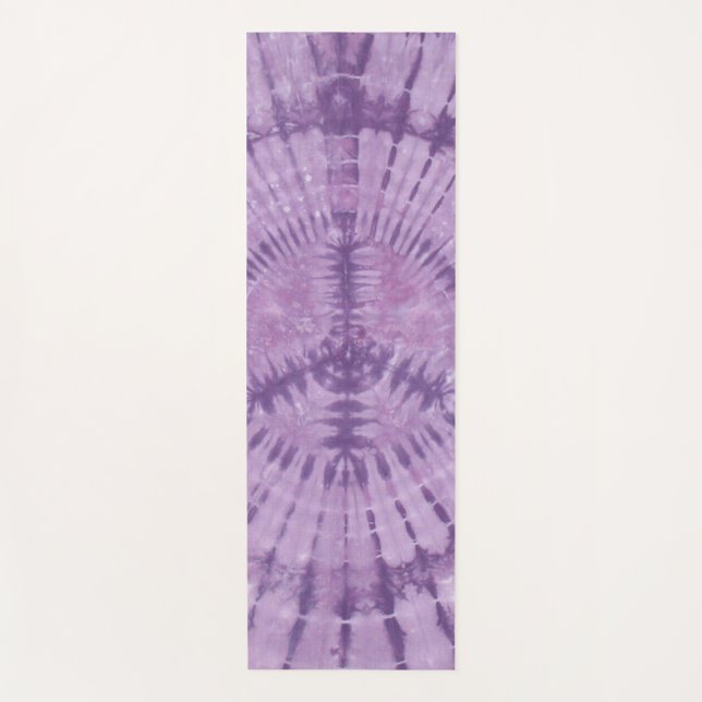 Tapete De Yoga Sinais de Paz Tie Dye (Frente)