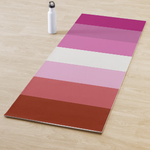 Tapete De Yoga Sinalizador do Orgulho Lésbico