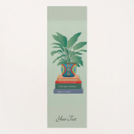 Tapete De Yoga Sinta-se bem, uma arte de palavras inspiradora no 