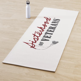 Tapete De Yoga Sisters of Veterans Military Pride Design