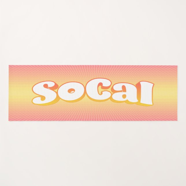 Tapete De Yoga SoCal Yoga Mat (Frente (Horizontal))