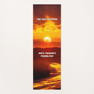 Tapete De Yoga Sol Inspirador