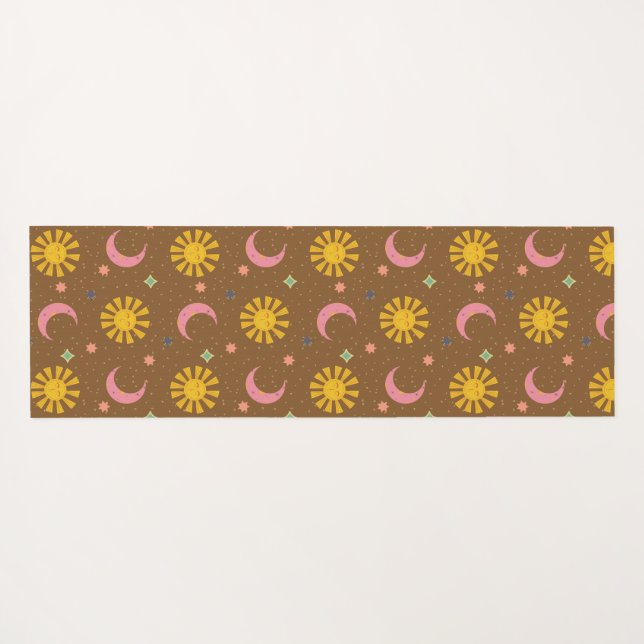 Tapete De Yoga Sol lua  (Verso (Horizontal))