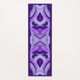 Tapete De Yoga Sonho Roxo, Abstrato Fantasy Arte Arco-Íris