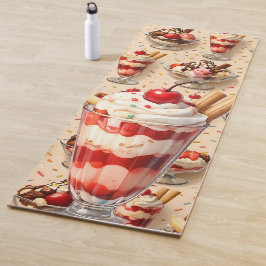 Tapete De Yoga Sorvete sundae premium