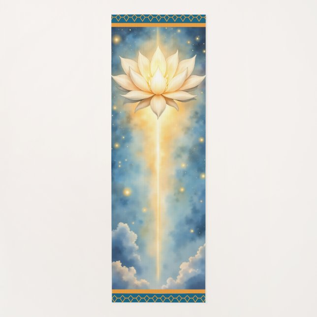 Tapete De Yoga Soul Star Chakra Yoga Mat – Celestial Gateway (Frente)