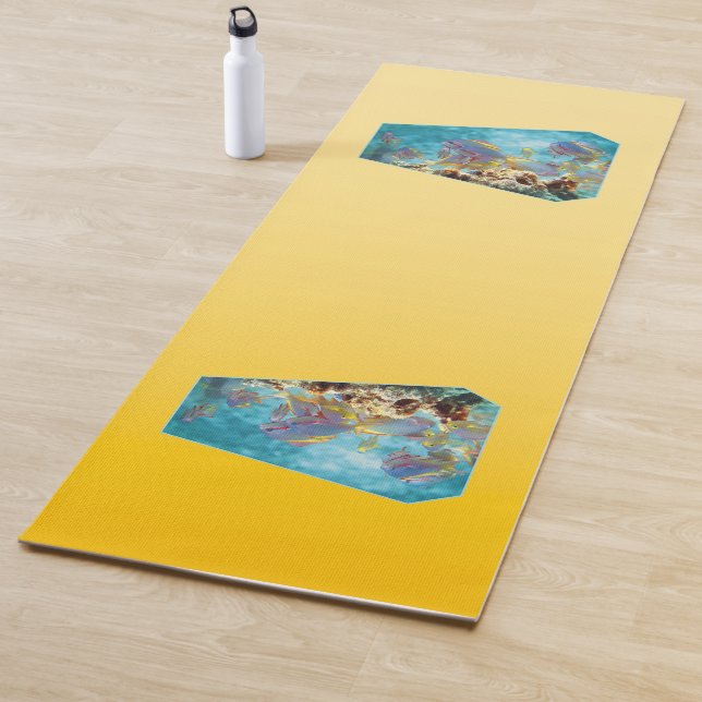 Tapete De Yoga SPRING MOOD – Pastel Yellow | deep to light |  (In Situ)