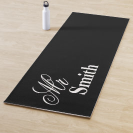 Tapete De Yoga Sr. Smith Preto