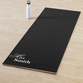 Tapete De Yoga Sra. conhecida Smith Preto