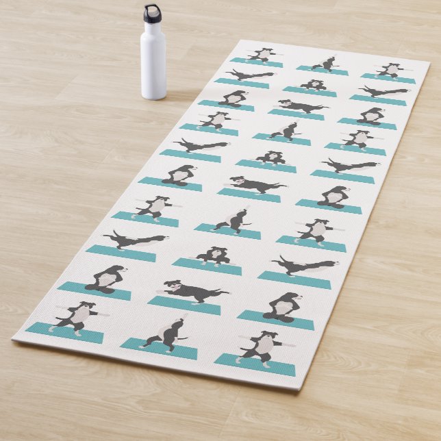 Tapete De Yoga Staffordshire bull terrier dog Yoga Mat (In Situ)