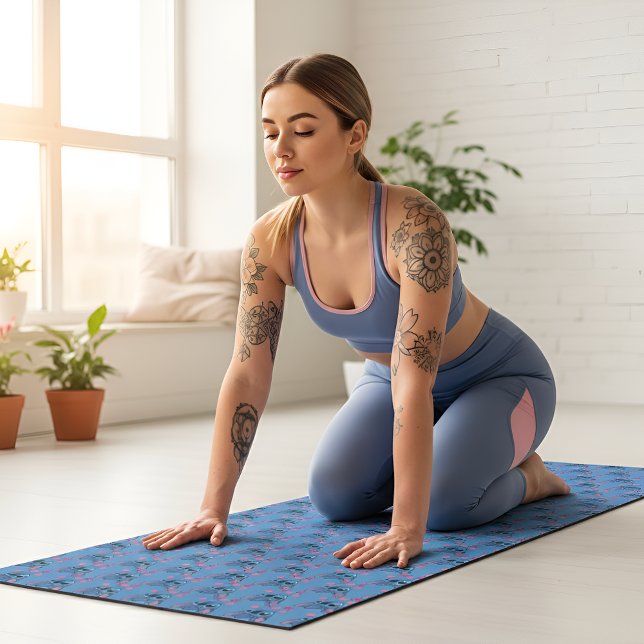 Tapete De Yoga Stitch Yoga Mat (Criador carregado)