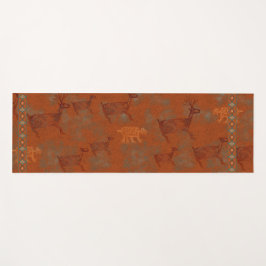 Tapete De Yoga Sudoeste Canyons Petroglicphs