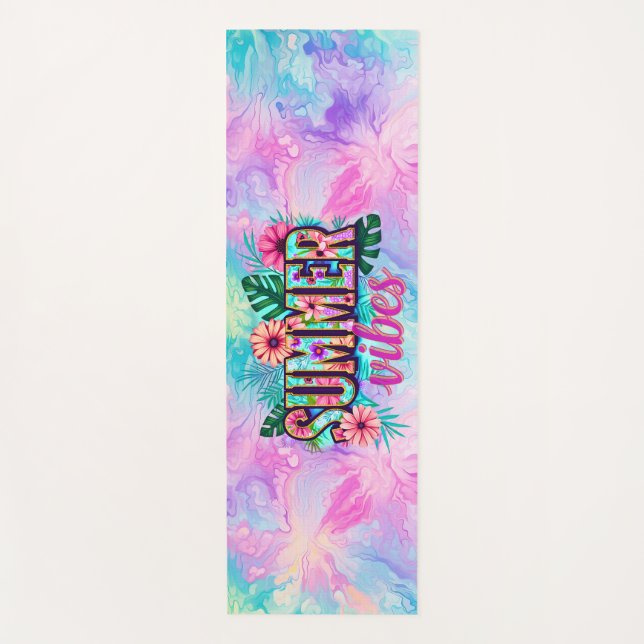 Tapete De Yoga Summer Vibes (Frente)