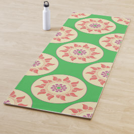 Tapete De Yoga Sunburst Mandala Peaceful Yoga Mat