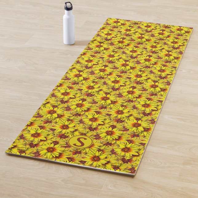 Tapete De Yoga Sunflower Yoga Mat (In Situ)