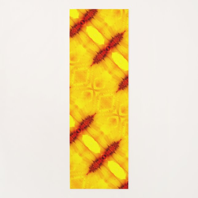 Tapete De Yoga Sunny Daisy Ikat Too Pouf Recoleta (Frente)