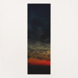 Tapete De Yoga Sunset Antes da Tempestade